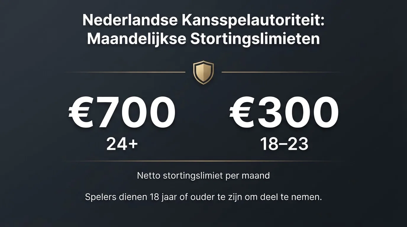 Document met een Ksa-vergunning naast de Nederlandse stortingslimieten van 700 en 300 euro